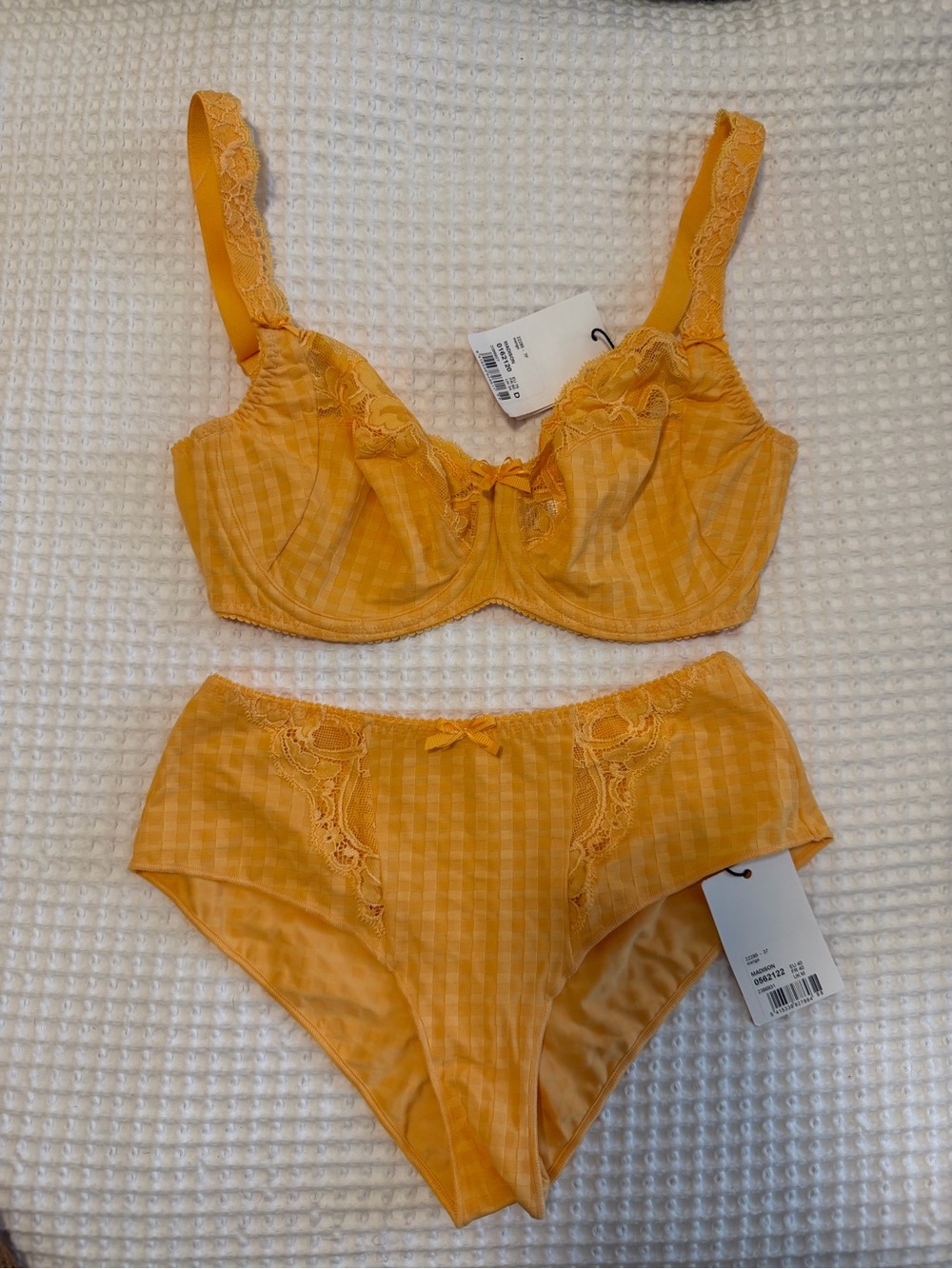 NWT PrimaDonna Madison Matching Bra & Brief Set – Mango